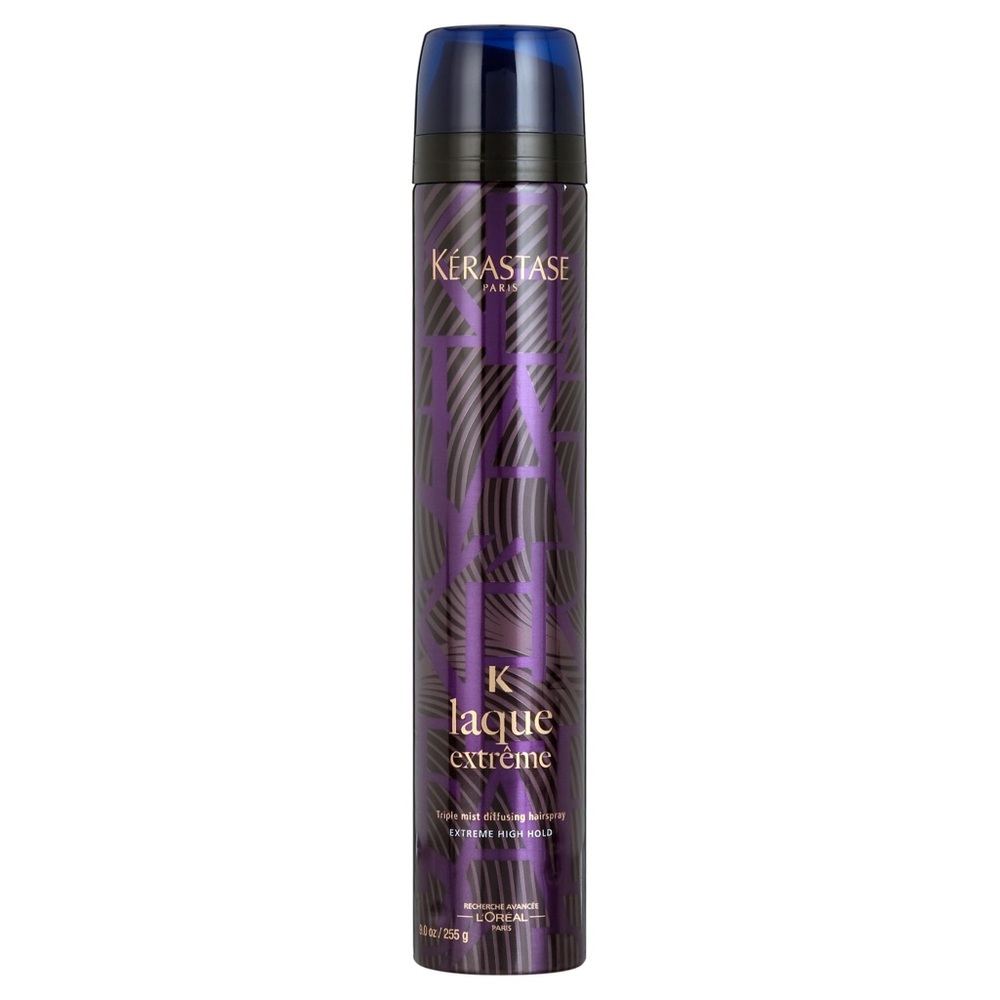 Kerastase Laque Extrême Hair Spray - Purple and Black